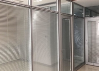 取りはずし可能なガラス オフィスの隔壁自由な立つガラス部屋ディバイダー