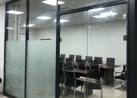 オフィスのガラス モジュラー最も新しい設計良質の装飾的なガラス隔壁