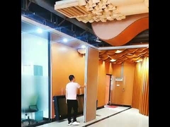 OEM アルミフレーム 動く隔壁 音響 スライディング 折りたたみ隔壁